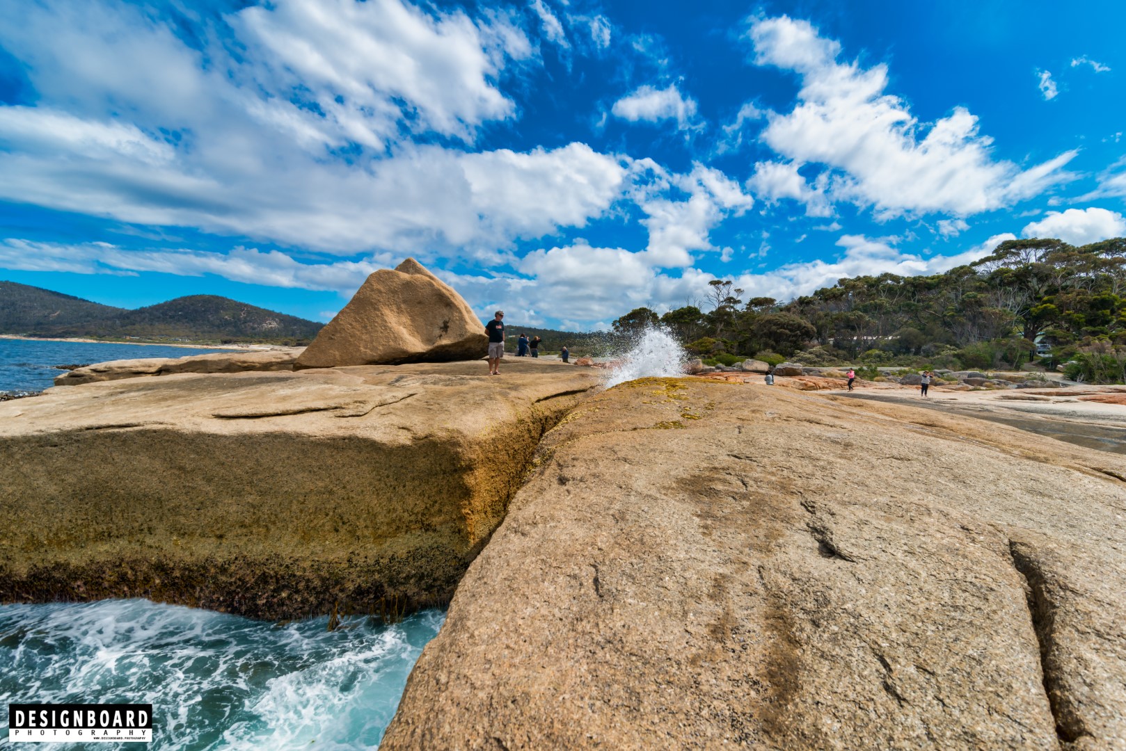 Bicheno Blowhole, Tasmania